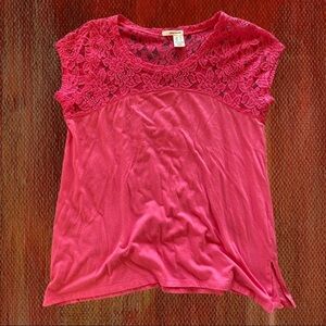DKNY Women’s Lace Tee